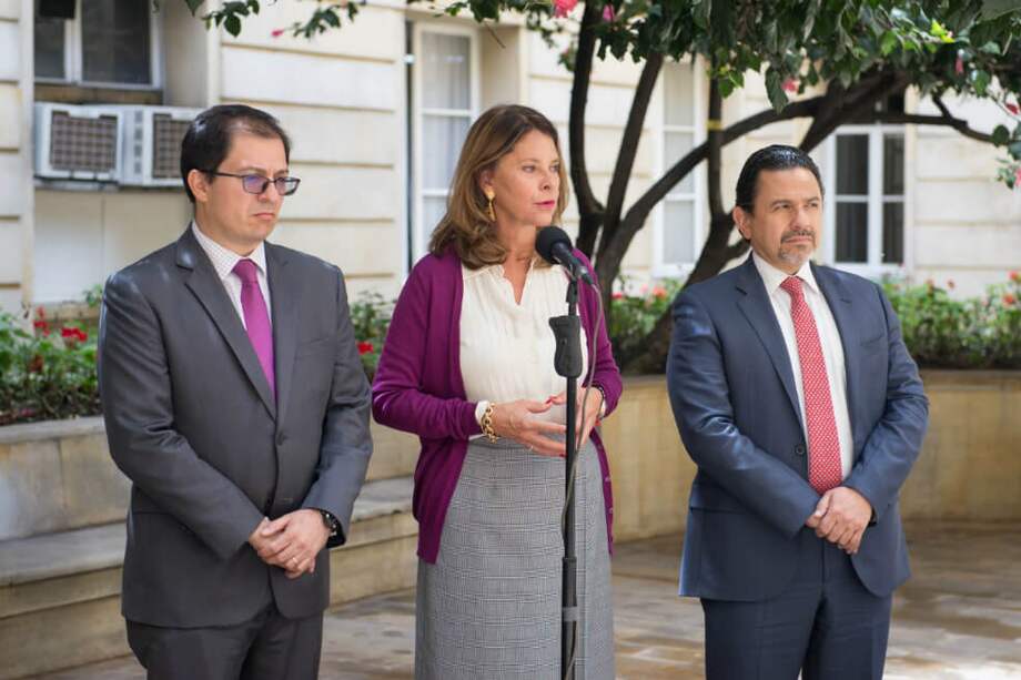 El Gobierno nacional reiteró su inconformismo con la decisión de la JEP de negar la extradición de Jesús Santrich y ordenar su libertad. / Vicepresidencia