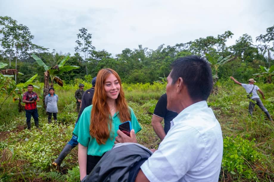Gloria Miranda, directora de la Dirección de Sustitución de Cultivos de Uso Ilícito (DSCI).