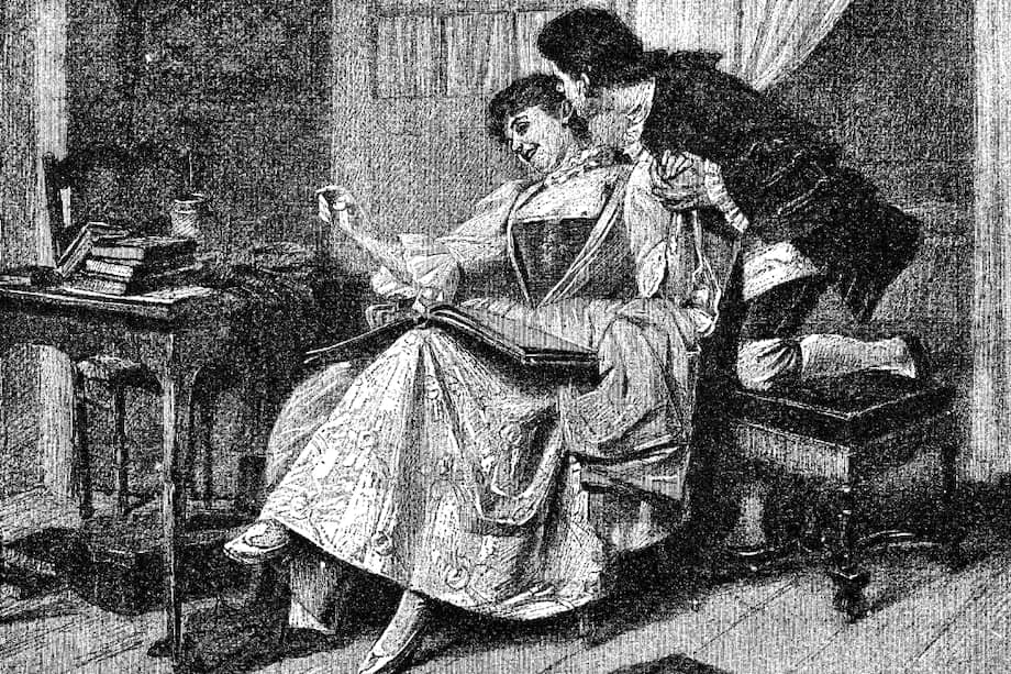 Jean-Jacques Rousseau trabajó en "Julia o la nueva Heloísa" durante su estancia en Ermitage entre 1756 y 1757.