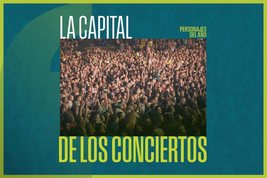 Bogotá se consolidó como la capital de los conciertos en 2025.