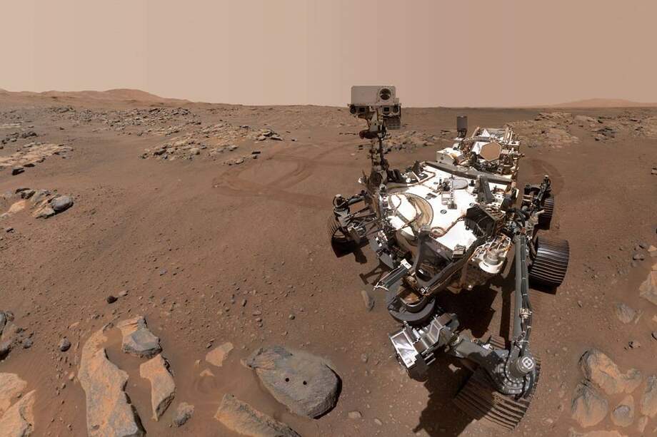 El rover llegó hace más de dos años a Marte.