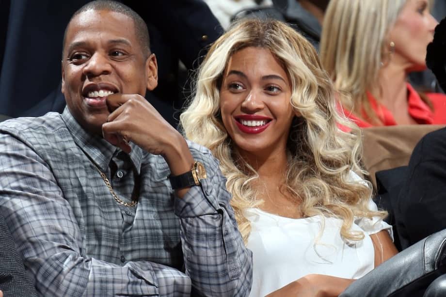 Beyoncé con su esposo Jay-Z.