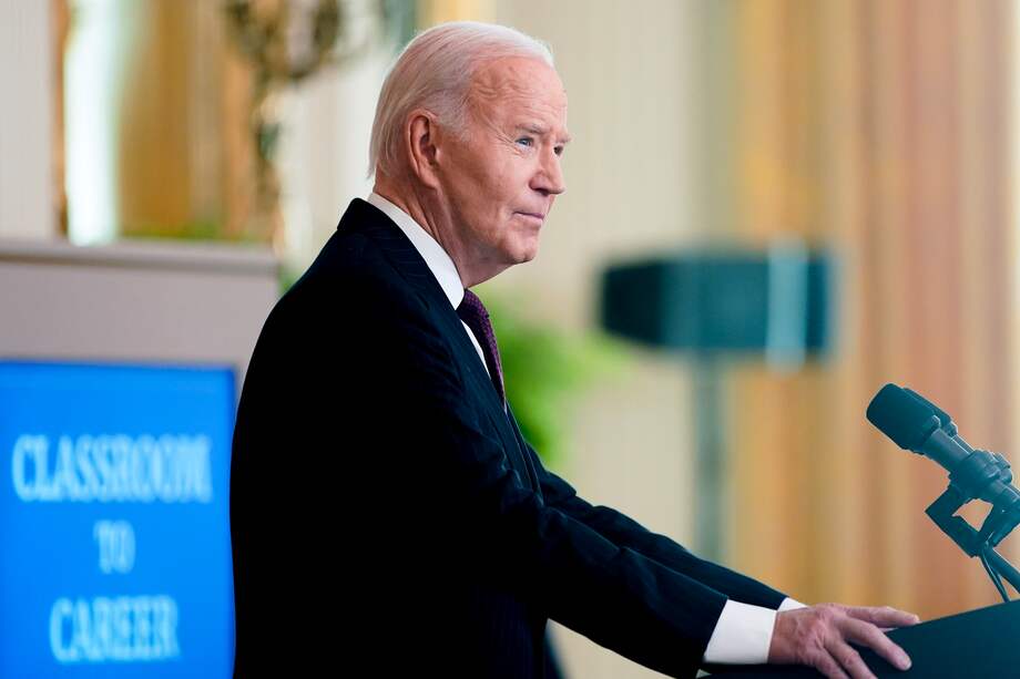El demócrata Joe Biden será el primer presidente de Estados Unidos en ejercicio en visitar la Amazonía, crucial en la lucha contra el cambio climático por su capacidad de absorber CO₂. EFE/EPA/ALEXANDER DRAGO / POOL