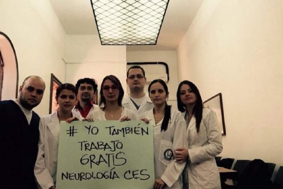 En el 2015 los médicos residentes empezaron una campaña en redes para evitar que recortaran el número de becas crédito. / Twitter