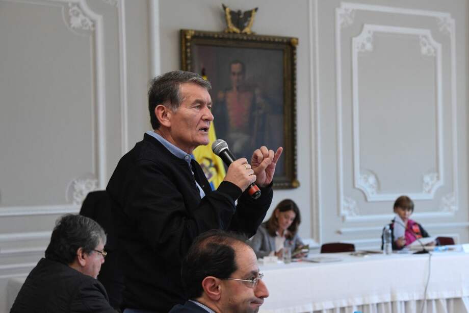 Ángel Custodio Cabrera, ministro de Trabajo.