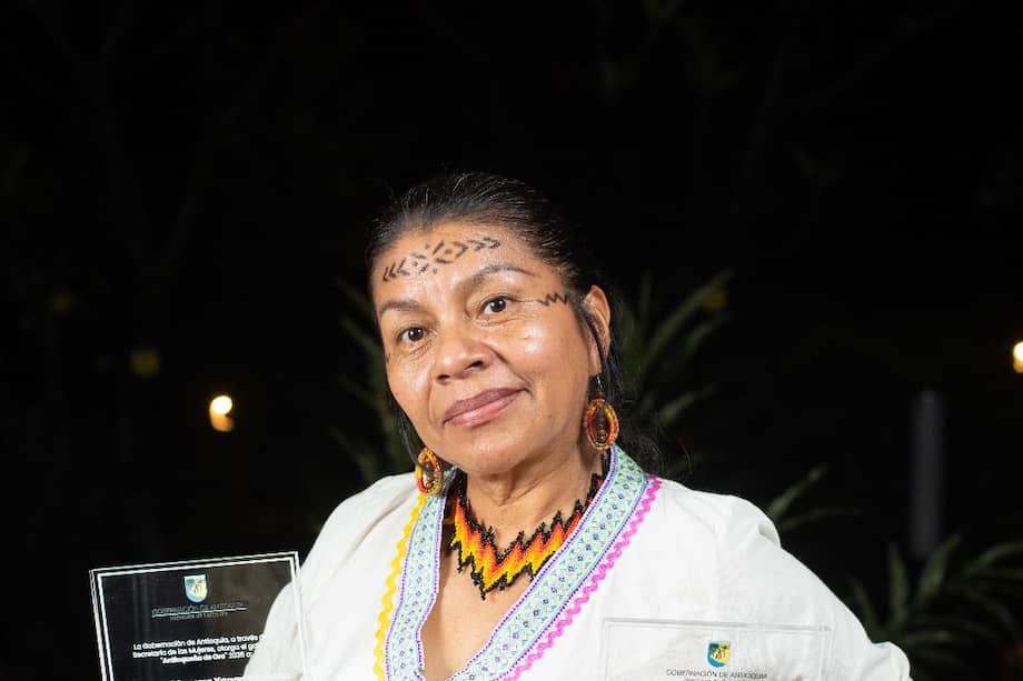 Gladis Yagarí ganó en 2025 el premio Antioqueña de Oro en la categoría de educación.