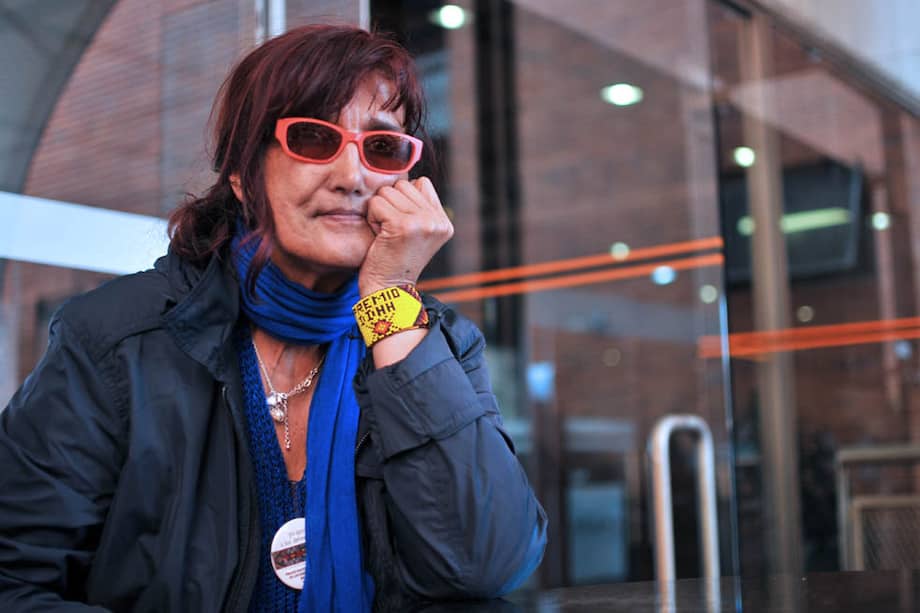 Patricia Ariza nació en Vélez (Santander) en 1946 y ha sido galardonada por la Alcaldía de Bogotá, el Congreso y el premio Príncipe Claus. / Cristian Garavito - El Espectador