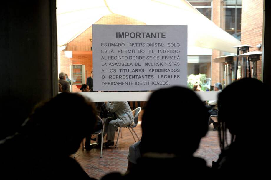 En la mañana de ayer se reunieron inversionistas e interesados en el caso del Fondo, relacionado con Interbolsa