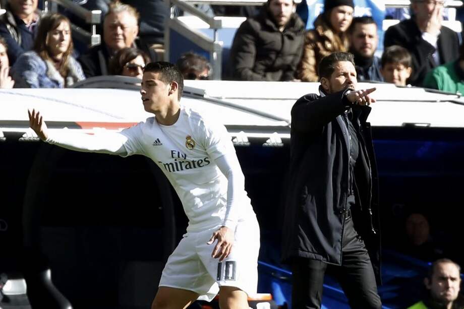 James Rodríguez, mediocampista del Real Madrid. Foto: AFP
