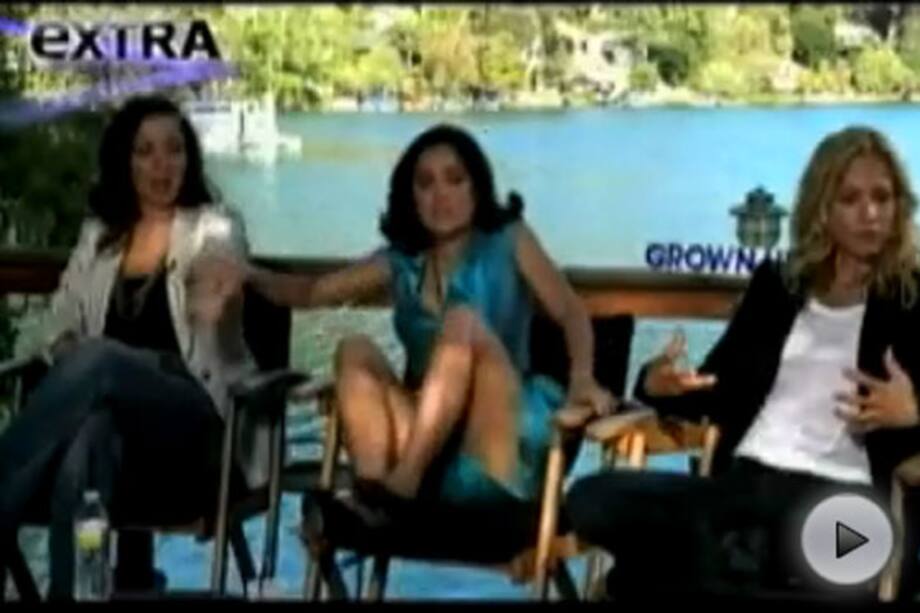 Salma Hayek enloqueció al ver una serpiente