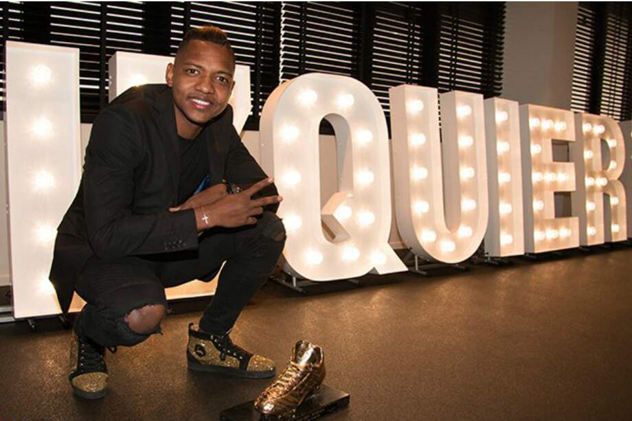 El delantero jugó en Colombia para el Deportivo Pereira y Once Caldas. / @ClubBrugge