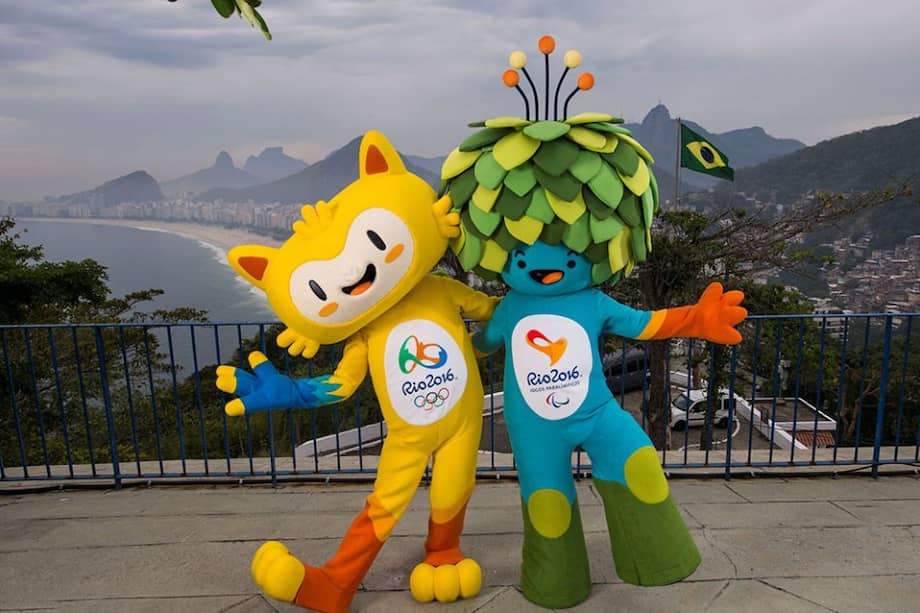 Las mascotas para los Juegos Olímpicos y Paralímpicos.