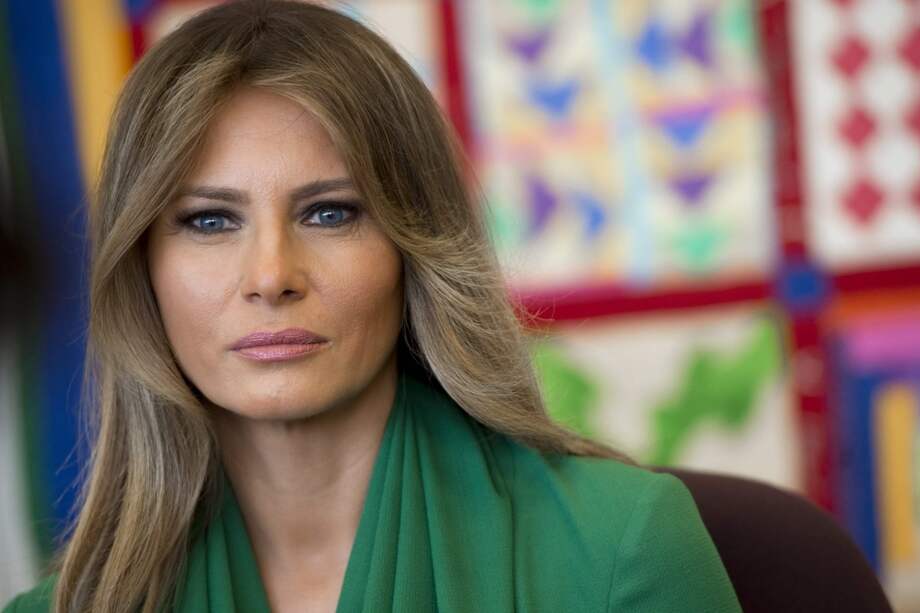 Melania Trump, la esposa del actual mandatario estadounidense, cuestionó las medidas que ha tomado en la frontera con México. / AFP