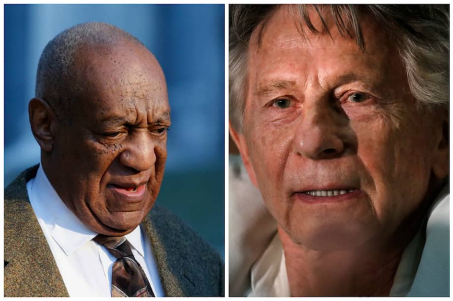 Bill Cosby y Roman Polanski. / Archivo AFP