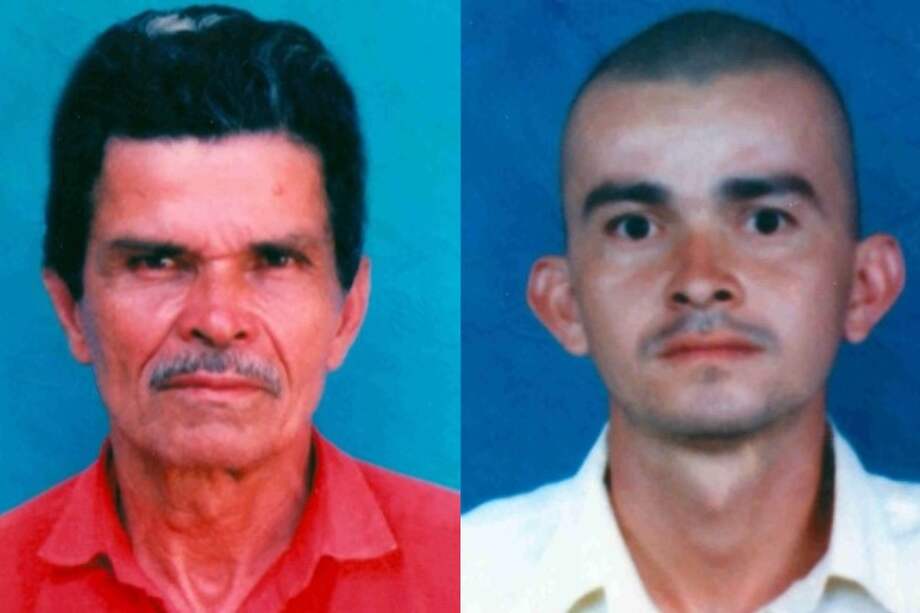 Ramiro y Javier Buitrago, asesinados por paramilitares en 2004 y 2005 en el Magdalena Medio.