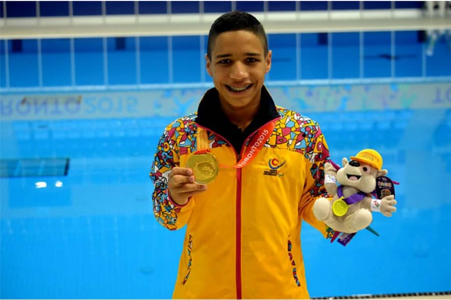 Carlos Serrano, ganador de cinco medallas de oro y una de plata / Facebook: Comité Paralímpico Colombiano CPC