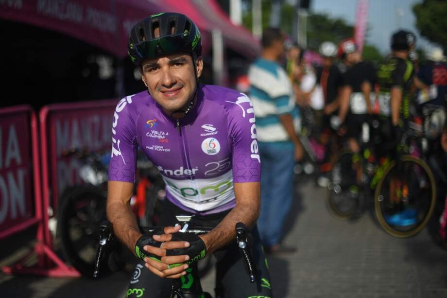 Juan Pablo Suárez está segundo en la clasificación general de la Vuelta a Colombia 2018. / Cristian Garavito