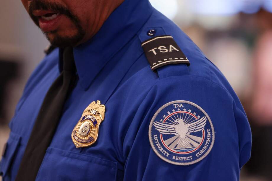 Foto de referencia de un miembro de la Administración de Seguridad en el Transporte de Estados Unidos.