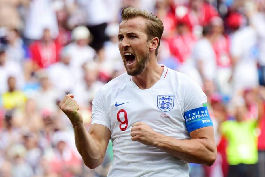 Harry Kane ya lleva cinco anotaciones en este Mundial de Rusia 2018. / AFP