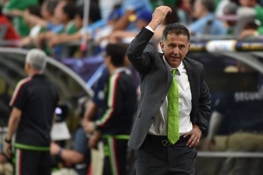 Juan Carlos Osorio, técnico de la Selección de México. Foto: AFP