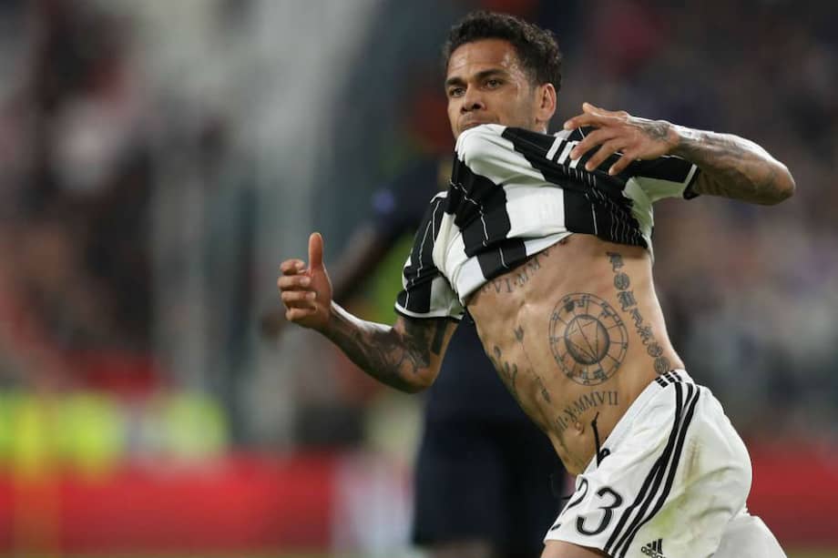 Dani Alves rescindió su contrato con Juventus. / AFP