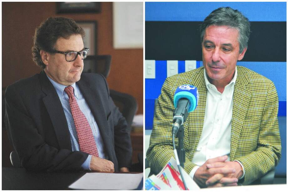Luis Fernando Andrade (izq.) y Roberto Prieto. / Archivo El Espectador