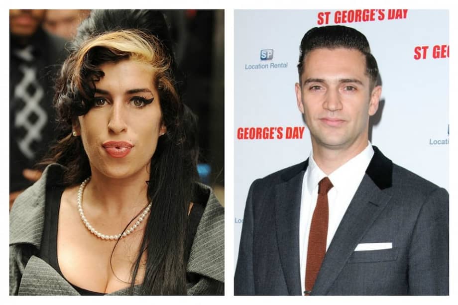Amy Winehouse y Reg Traviss.