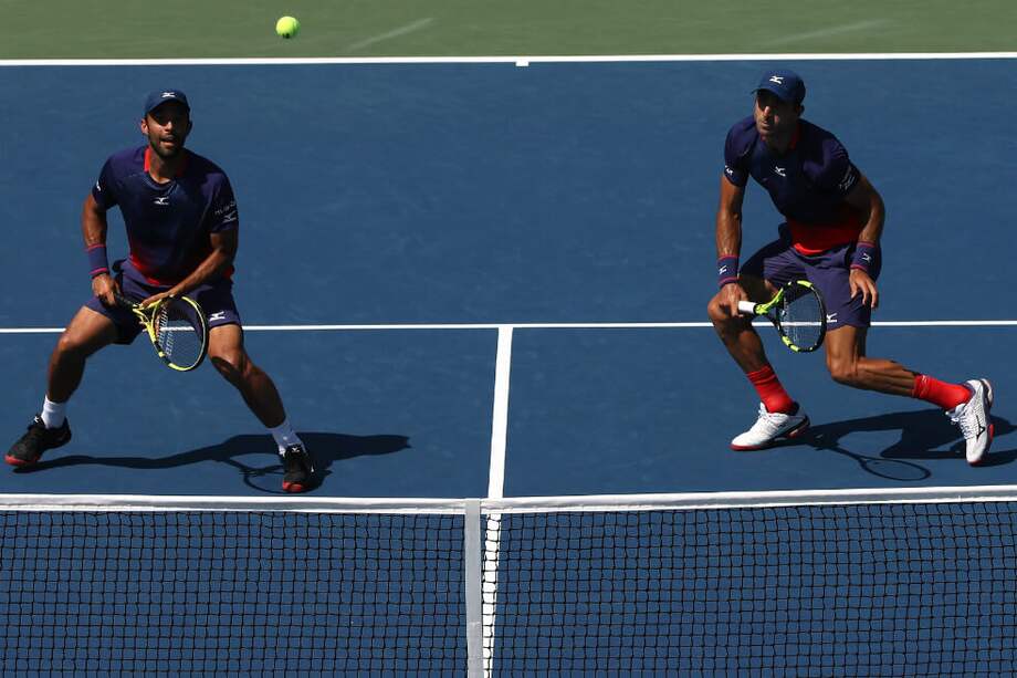 Juan Sebastián Cabal y Robert Farah, los número uno del escalafón mundial de dobles. / AFP