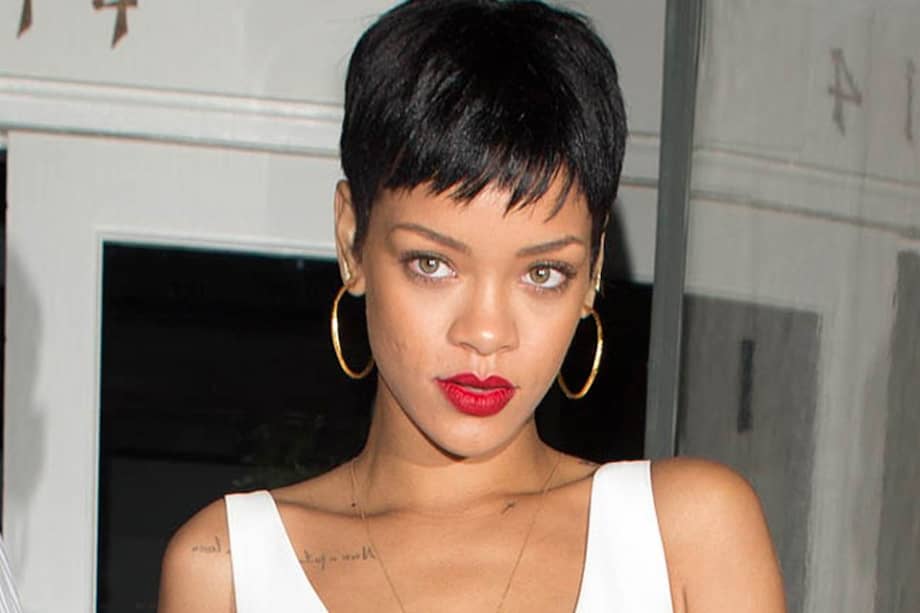 La cantante Rihanna.