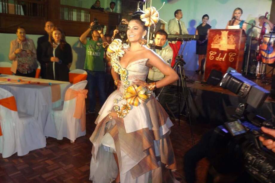 Daniela Benavides Bacca, reina del carnaval de Negros y Blancos 2014
