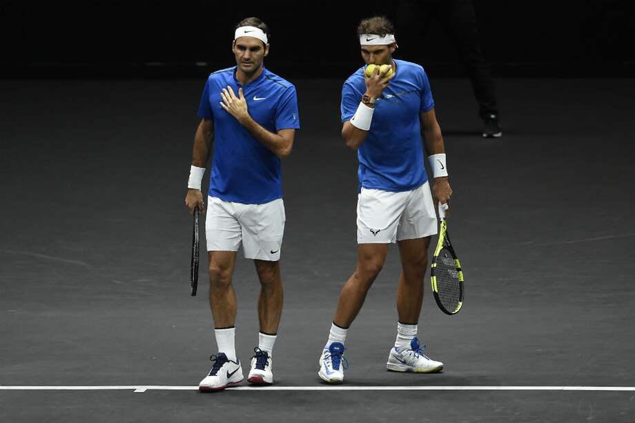 Roger Federer y Rafael Nadal, dos de los mejores tenistas de todos los tiempos. / EFE