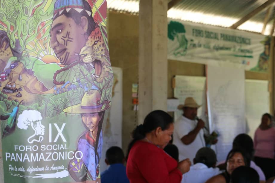Foro Social Panamazónico en años anteriores.