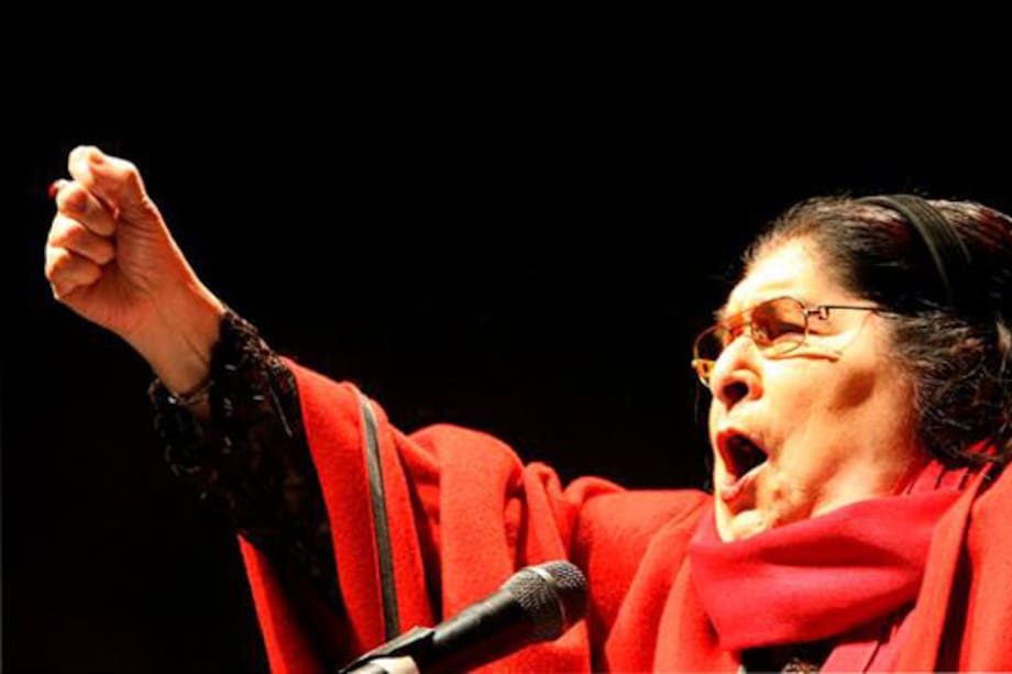 Argentina llora la muerte de Mercedes Sosa