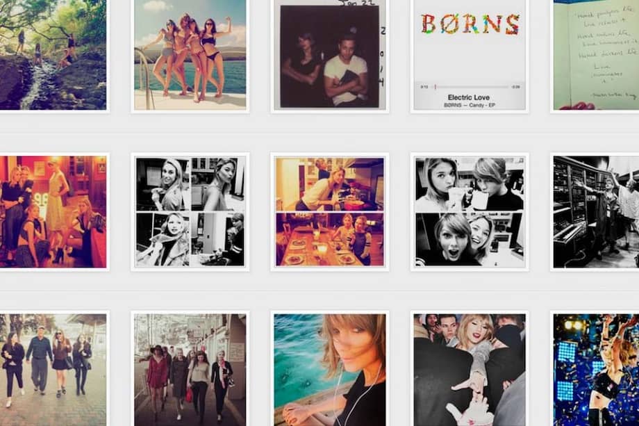 Instagram de Taylor Swift.