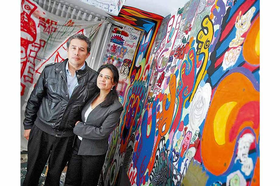 La semana pasada un grupo de grafiteros ocultaron con sus trazos las intervenciones hechas por Justin Bieber en Bogotá. / Andrés Torres