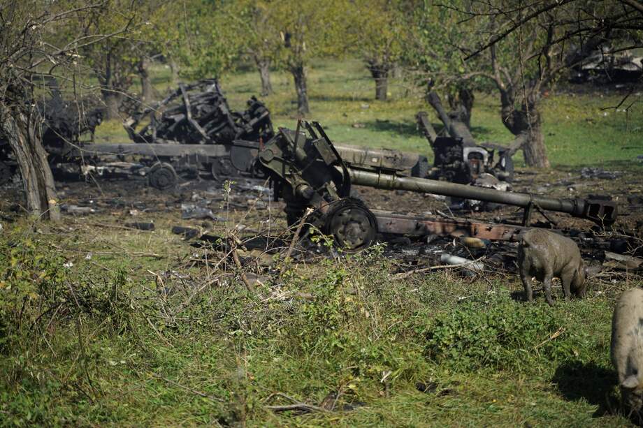 El combate en Nagorno Karabaj se ha intensificado durante los últimos días.