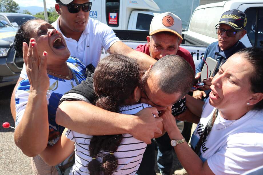 El ciudadano Edwin Colmenares fue uno de los colombianos recientemente liberados desde Venezuela.