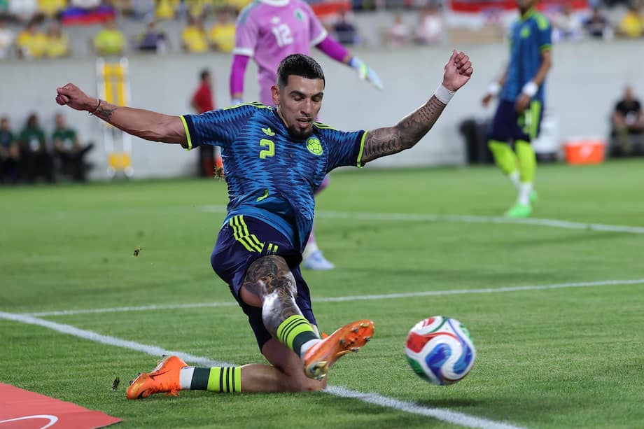 Daniel Muñoz, jugador de la selección de Colombia.