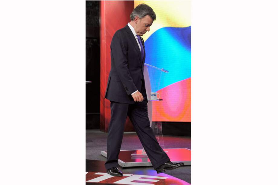 “Espero que la oposición del uribismo sea constructiva”: Santos. / AFP