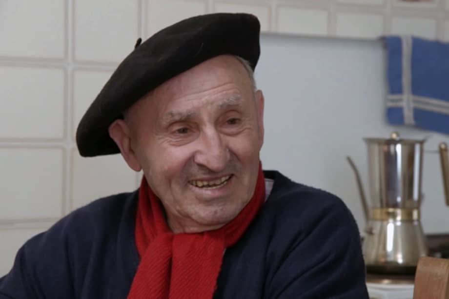 El legendario anarquista español Lucio Urtubia nació en Cascante, España, el 18 de febrero de 1931 y falleció en París, Francia, el 18 de julio de 2020. Foto de una entrevista en el programa "Salvados".