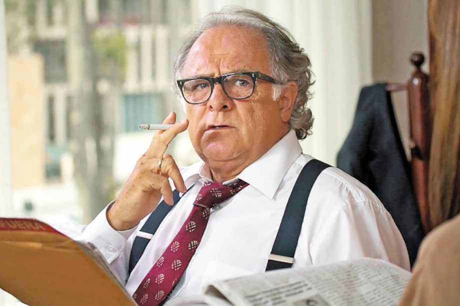 El actor Germán Quintero interpretó a Guillermo Cano en la serie que se emitió por Caracol Televisión entre mayo y noviembre de 2012. / Cortesía Caracol Televisión