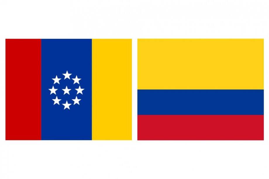 Las nueve estrellas blancas representaban los Estados de la Unión. Cipriano de Mosquera las eliminó en 1861.