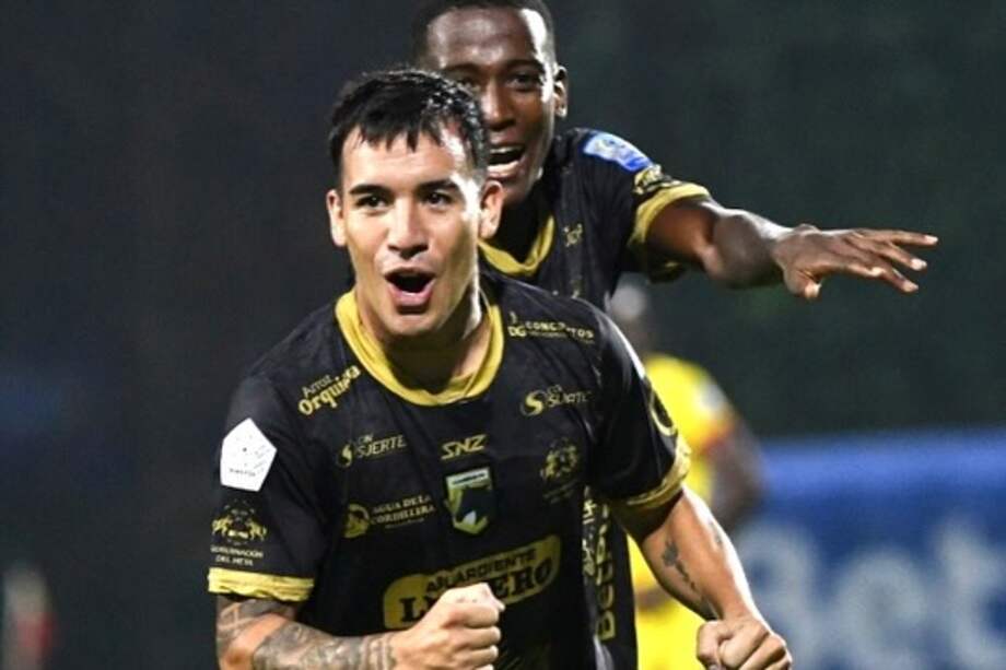 Agustín Vedugo anotó, en la serie de penaltis, el gol con el que Llaneros ganó el primer semestre del Torneo BetPlay 2024.