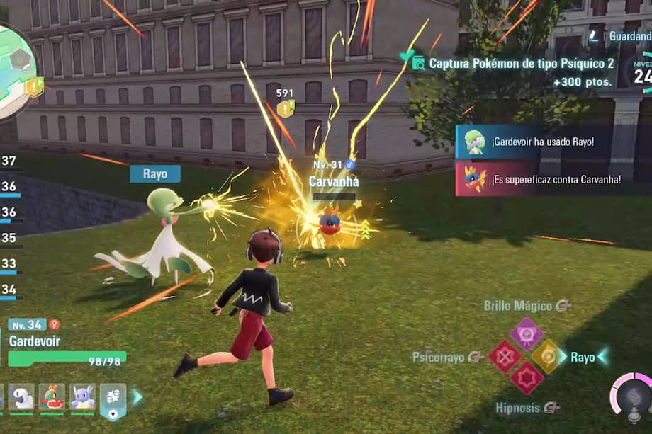 Imagen del videojuego "Leyendas Pokemón: Z-A".