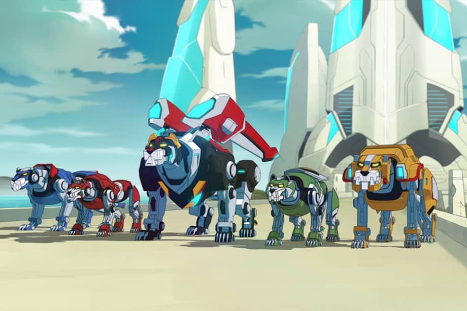 Imagen de "Voltron: El defensor legendario". / Cortesía