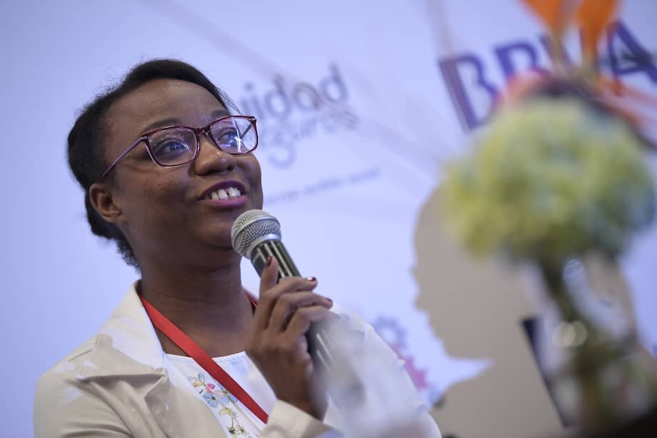 Ximena Mosquera estudió Derecho por medio de una beca del Fondo Juventud y Construcción de Paz de BBVA Colombia y Manos Visibles. /Mauricio Alvarado
