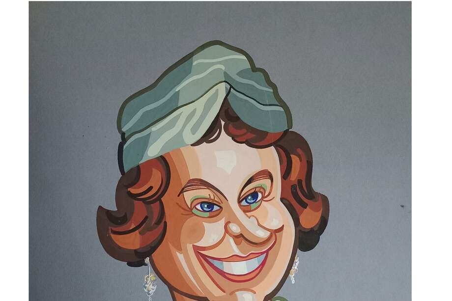 Isabel II - dibujo del año 64, ilustra a Lorenzo de lunes