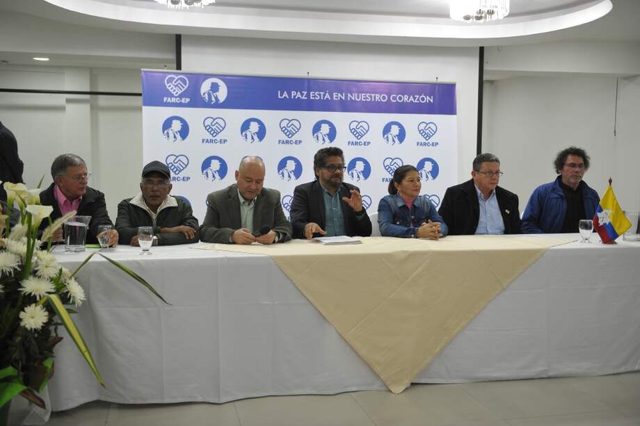 La Corporación Humanicemos fue presentada por la plana mayor de las Farc. / Gustavo Torrijos - El Espectador