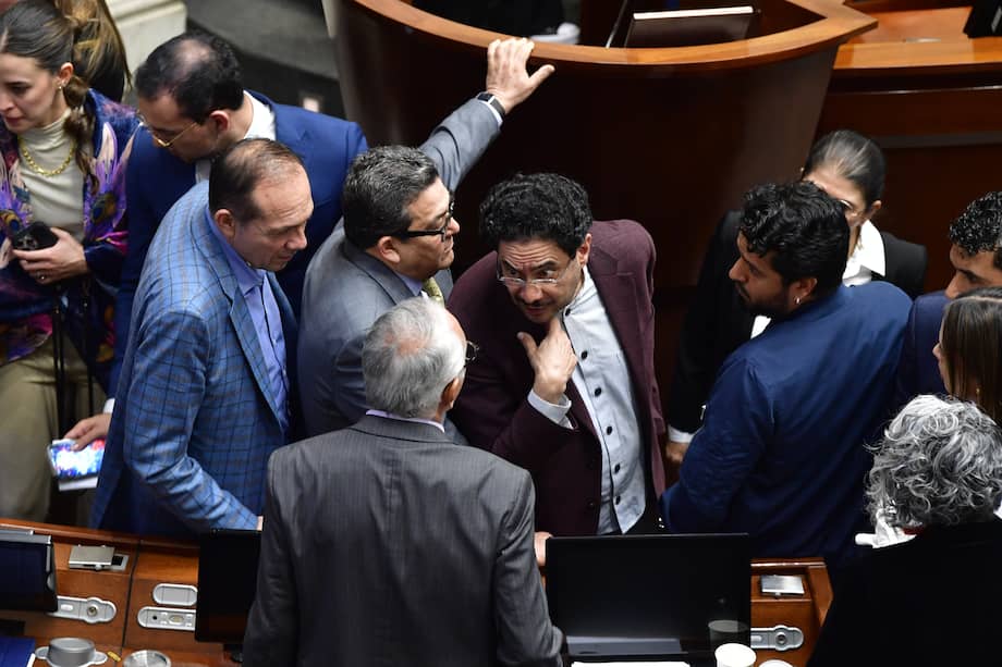 Discusión de la apelación en la plenaria de este miércoles del Senado.