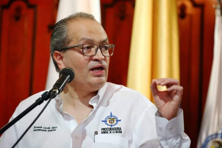 Fernando Carrillo presidió la audiencia en la ciudad de Medellín / Procuraduría General